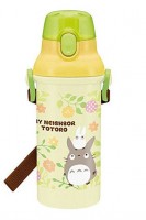 Muki: My Neighbor Totoro - Water Bottle One Push Plants (480ml)