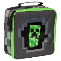 Reppu: Minecraft - Creepy Creeper Lunch Box (Gray)