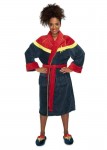 Captain Marvel Adult Fleece Bathrobe One Size