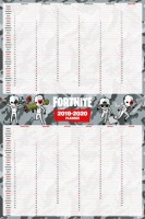 Juliste:  Fortnite Poster 2019 - 2020 Planner 61 x 91,5 cm