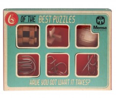 Mensa Puzzles 6kpl