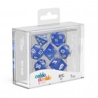 Noppasetti: Oakie Doakie Dice RPG Set Speckled - Blue (7)