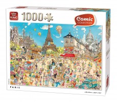 Palapeli: Comic Collection - Paris (1000)