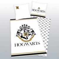 Pussilakanasetti: Harry Potter Duvet Set Hogwarts (Gold)