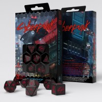 Noppasetti: Cyberpunk - Red Dice Set (7)