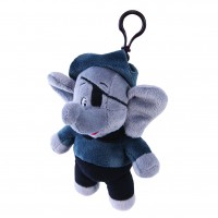 Pehmolelu: Benjamin the Elephant - Pirate With Clip