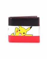 Lompakko: Pokemon - Pikachu Bifold (Black/White/Red)