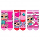 Sukat: L.O.L Surprise  - 3 Pack Kids Socks (27-30)