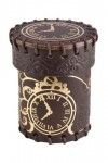 Dice Cup: Steampunk Dice Cup brown & golden