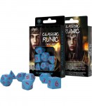 Noppasetti: Classic Runic Dice Set - Blue & Red (7)