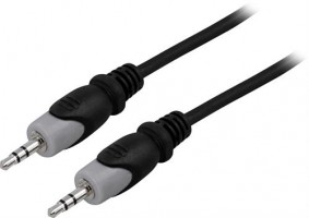 Stereo Cable - Deltaco  1m (3.5mm)