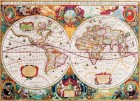 Palapeli: Old World Map (1000)