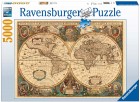Palapeli: Ravensburger - Antique World Map (5000pcs)