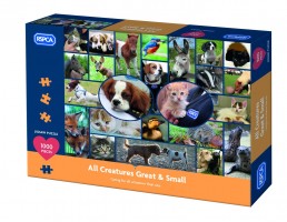 Palapeli: All Creatures Great & Small (1000)