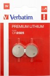 Verbatim: Lithium-Paristo cr2025 3v - 2-Pack