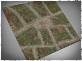 DCS: Pelimatto - Cobblestone Streets - Mousepad (4x4)