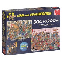 Palapeli: Jan Van Haasteren (500pc + 1000pc)