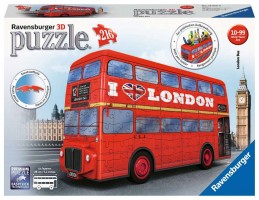 Palapeli 3D: London Bus (216pc)