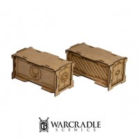 Warcradle Scenics: Complex Red - Storage Crate Set