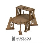 Warcradle Scenics: Complex Red - 1 Storey Tower