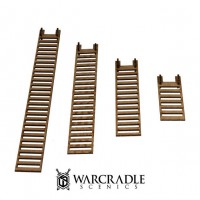 Warcradle Scenics: Complex Red - Clip-On Ladder Set
