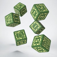 Noppasetti: Battletech House Liao D6 Dice Set (6)