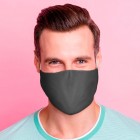 Kasvomaski: Grey Reusable Face Mask (12+) (L)