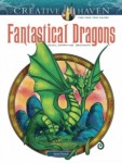 Vrityskirja: Creative Haven Fantastical Dragons Coloring Book