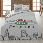 Pussilakanasetti: Friends - Central Perk double (135cm)