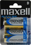 Maxell Alkaline D (LR20) Paristot, 2kpl