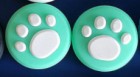 Ohjainapu: Paw Grips - Green/White