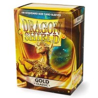 Dragon Shield: Standard Sleeves - Gold (100)