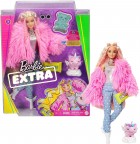 Barbie Extra: Pink Coat with Pet Unicorn-Pig