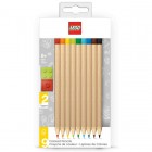 Lego Stationery: 9 Colored Pencils