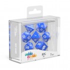 Noppasetti: Oakie Doakie Dice RPG Set Solid - Blue (7)