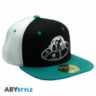 Lippis: Rick & Morty - Spaceship Snapback (Black/Blue)