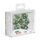 Noppasetti: Oakie Doakie Dice RPG Set Marble - Green (7)