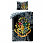 Pussilakanasetti: Harry Potter Duvet Set Hogwarts (Black) (140x200cm)