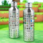 Juomapullo: Minecraft - Metal Water Bottle (500ml)