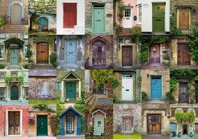 Palapeli - Collage - Doors (1500 Piece)