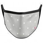 Kasvomaski: Grey Stars Reusable Mask (6-12yrs)