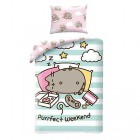 Pussilakanasetti: Pusheen - Purrfect Weekend Single (140x200cm)