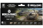 Vallejo: 70425 - The World of Tanks: Miniatures Game paint set