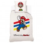 Pussilakanasetti: Super Mario - It's A Me Mario (White) (140x200cm)