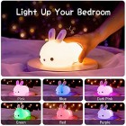Lamppu: Silicone Lovely Bunny Night Light