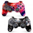 PS3 Controller Wireless 2-Pack (Skull+Galaxy)