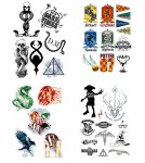 Harry Potter Temporary Tattoos