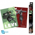 Juliste: Attack On Titan - Chibi Posters Set of 2 (52x38)