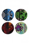 Lasinalunen: Dungeons & Dragons Metal Coasters (4)