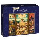 Palapeli: Bluebird Puzzle - Bosch, The Haywain Triptych (1000)